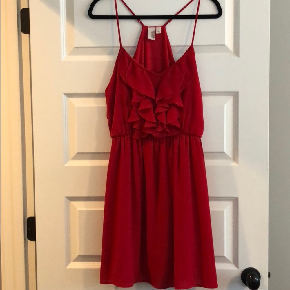 Francesca’s Red Dress